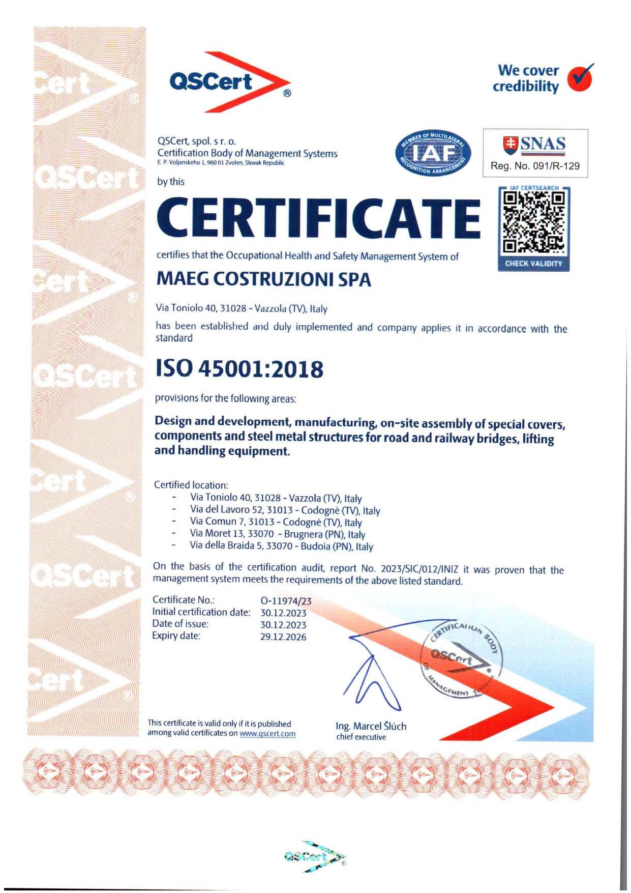 ISO 45001:2018